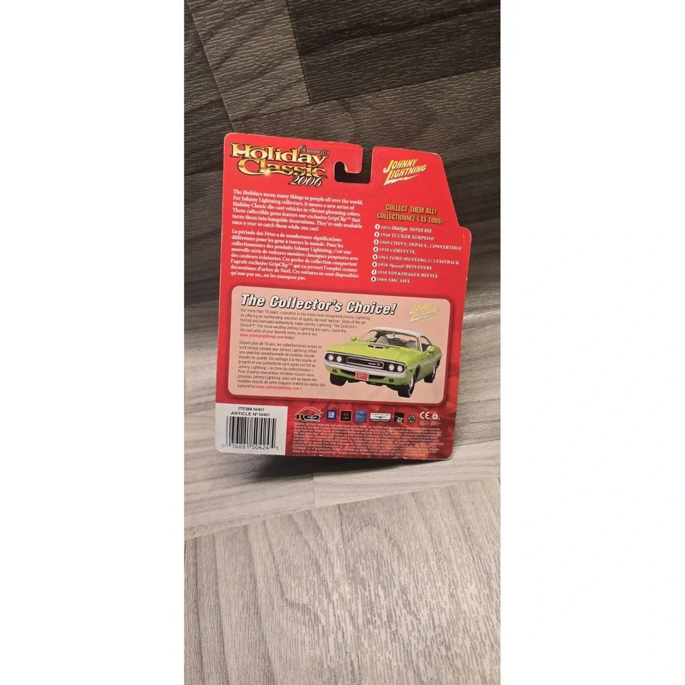 Johnny Lightning Holiday Classics 2006 Ornament die-cast 1968 AMC AMX 1:64